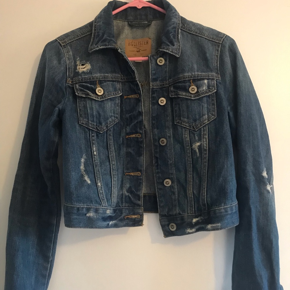 Distressed Jean Jacket